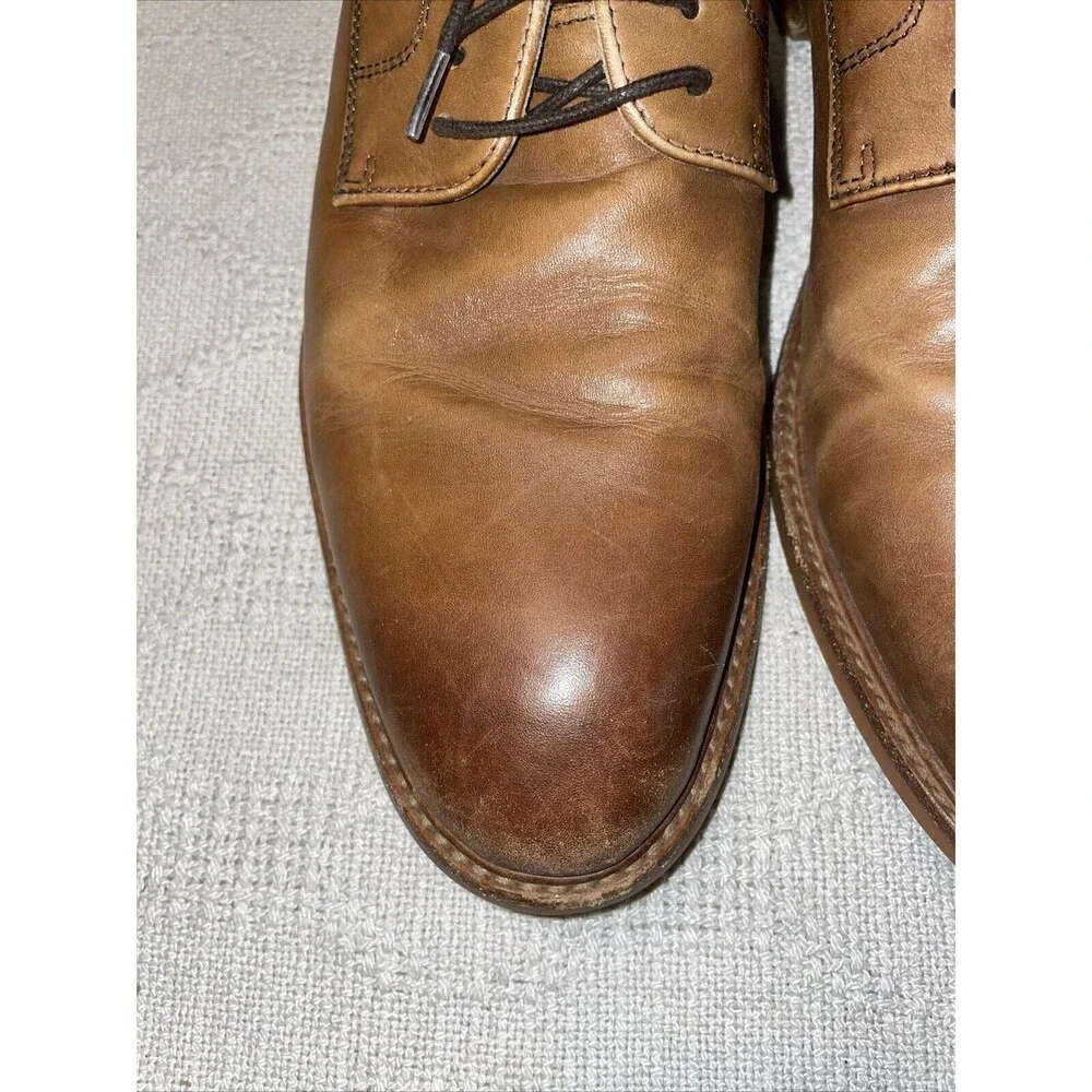 Warfield & Grand Men’s Dress Shoes Size 10.5 M Brown Leather Formal Business